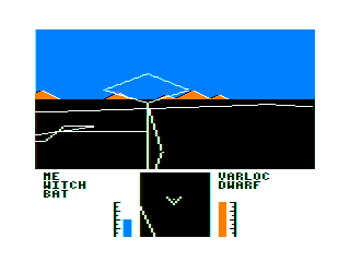 Varloc game screen #2 - battle screen
