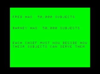 Warrior game screen #2