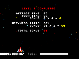 Zenix stats screen (after you complete a wave)